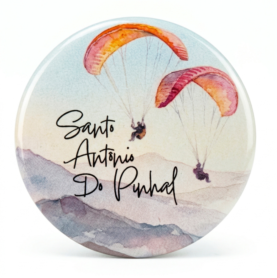 Imã e abridor de garrafa Parapente